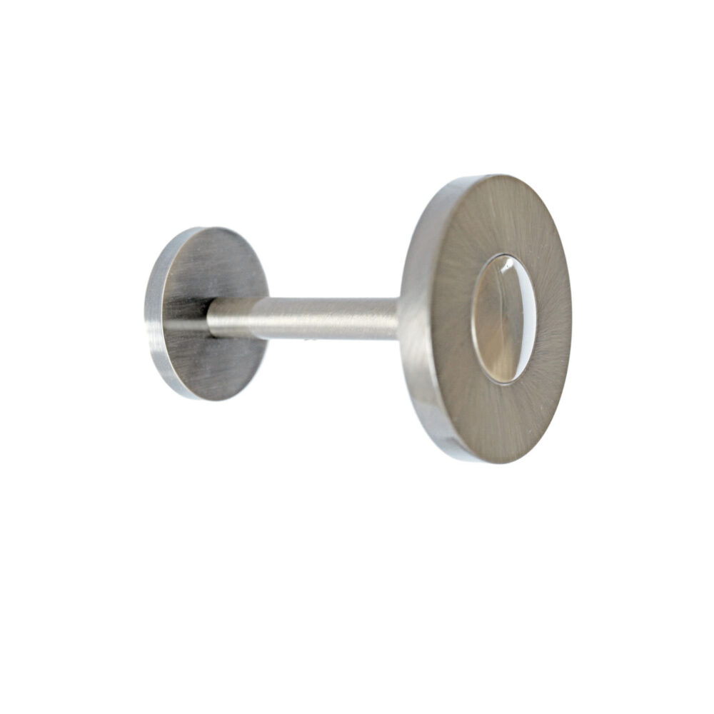 H5000H Matt Nickel Holdback for Lunar Curtain Poles buy from Design JR