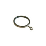H5000R Rings burnished brass Curtain Pole buy from Design JR