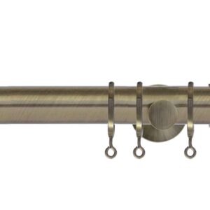 H5009F Burnished Brass Exludes Finials Lunar 28mm pole by from Design JR