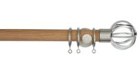 H5009F MN OAK Jones Curtain Poles 1