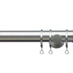 H5009F Matt Nickel Exludes Finials Lunar 28mm pole by from Design JR