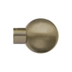 H5016F Burnished Brass finial for LUNAR 28mm POLE by from Design JR e1610707651246