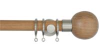 H5016F OAK Jones Curtain Poles