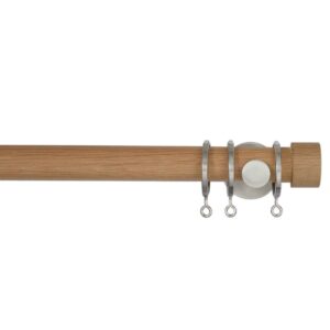 H5020F OAK Jones Curtain Poles