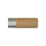 H5021F OAK Barrel Finial for LUNAR 28mm POLE by from Design JR e1610707753427
