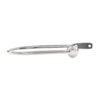 H6028H Chrome holdback cosmos quartz astra poles by from Design JR 1