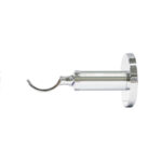 Lunar 28mm Pole Passing Bracket 7cm chrome buy from Design JR