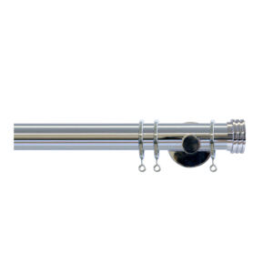 H6037F_STRAND-Chrome-35mm-Pole-with-Ribbed-End-Stopper/180-480cm-long