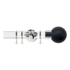 H6047F CHA CHR Acrylic Pole Jones Curtain Poles