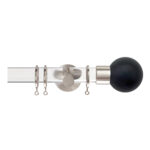 H6047F CHA MN Acrylic Pole Jones Curtain Poles