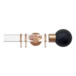 H6047F CHA RG Acrylic Pole  Jones Curtain Poles