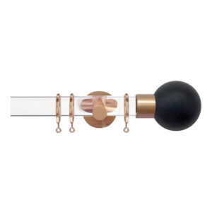 H6047F CHA RG Acrylic Pole  Jones Curtain Poles