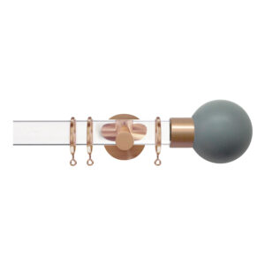H6047F LEA RG Acrylic Pole Jones Curtain Poles