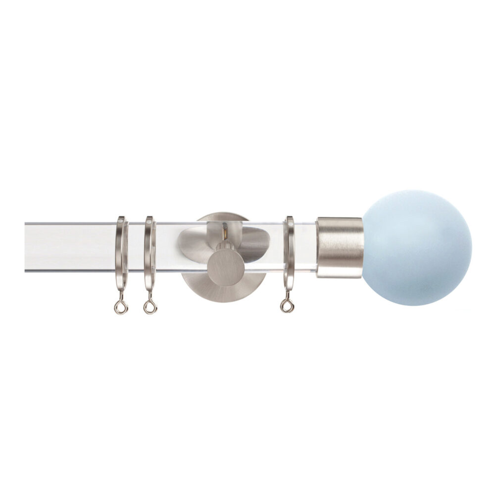 H6047F SKY MN Acrylic Pole Jones Curtain Poles
