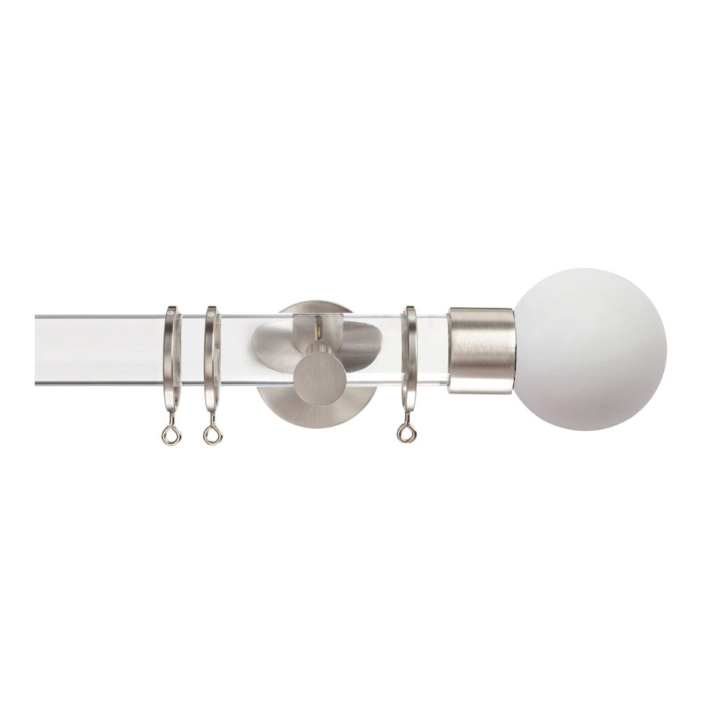 H6047F STO MN Acrylic Pole Jones Curtain Poles