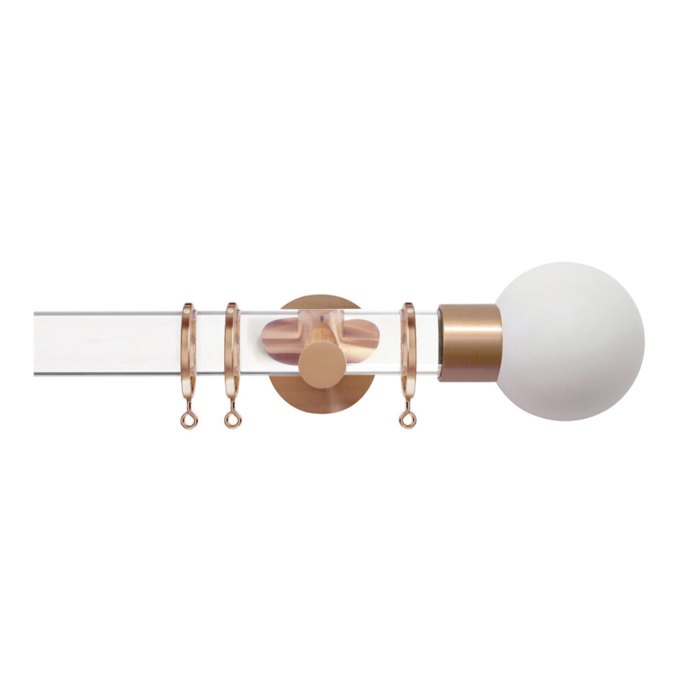 H6047F STO RG Acrylic Pole Jones Curtain Poles