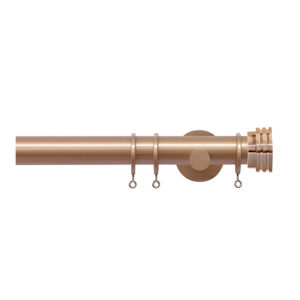 H6237F-STRAND-Rose-Gold-35mm-Pole-&-Ribbed-End-Stopper/up-to-480cm-long