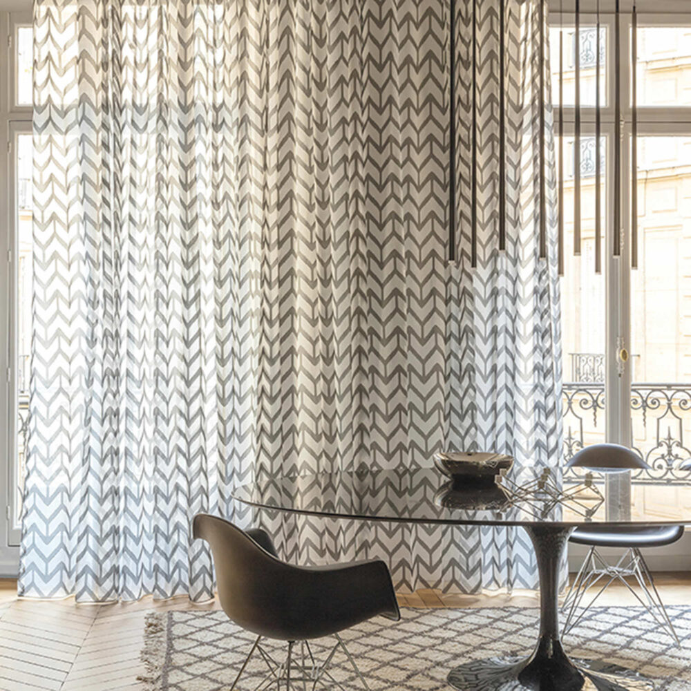 Pampero Sheer Curtains Dice Made to Measure Grays Essex