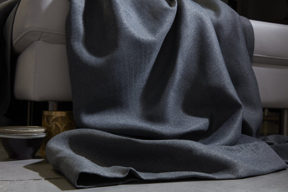 made to measure dimout curtains expression graphite washable