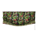 velvet tropical print blind 1