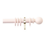 H4100F BSH Ball Finial With Brass Brackets 1