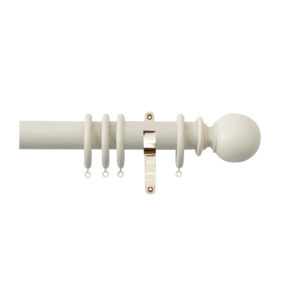 H4100F SAN Ball Finial With Brass Brackets 1