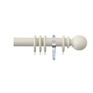 H4100F SAN Ball Finial With Chrome Brackets 1