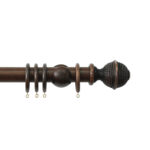 H4107F OAK Jones Curtain Pole 1