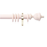 H4141F BSH Fluted Urn Finials With Brass Brackets 1 1