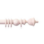 H4141F Blush Fluted Urn finial