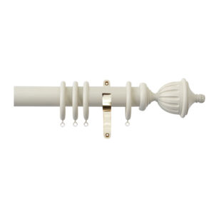 H4141F SAN Fluted Urn Finials With Brass Brackets 1 1