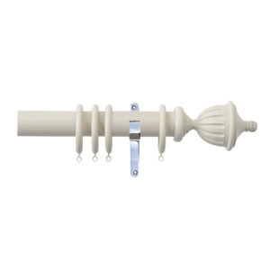 H4141F SAN Fluted Urn Finials With Chrome Brackets 1