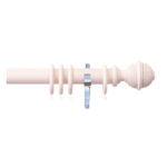 H4142F BSH Woven Rope Finial With Chrome Brackets 1