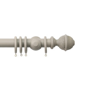 H4142F Truffle Woven Rope Finial