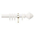 H4143F Cotton Hive Finials With Brass Brackets 1
