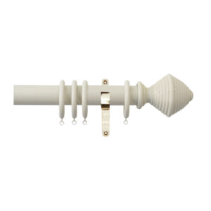H4143F Sand Hive Finials With Brass Brackets
