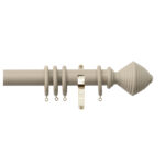 H4143F Truffle Hive Finials With Brass Brackets