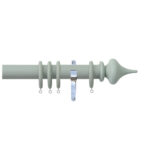 H4145F Haze Minaret Finials With Chrome Brackets 1