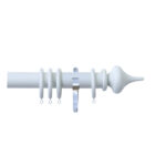 H4145F Mist Minaret Finials With Chrome Brackets 1