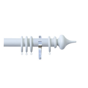 H4145F Mist Minaret Finials With Chrome Brackets 1