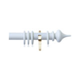 H4145F Mist Minaret Finials With Brass Brackets 1