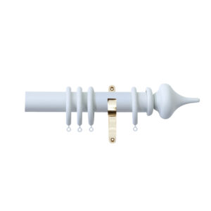 H4145F Mist Minaret Finials With Brass Brackets 1