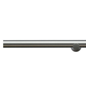 lunar eyelet pole matt nickel 28mm