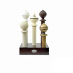 Cathedral wooden curtain poles 30mm