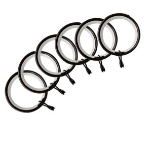 H6028R matt black rings