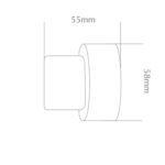 H6238F acrylic end stop 1
