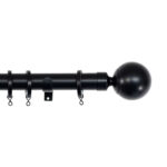 cosmos 28mm matt black pole