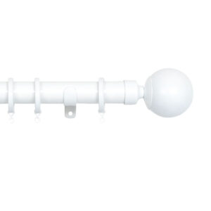 cosmos 28mm matt white pole