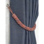 Laura Ashley Felton Rope Tieback Crimson Mix 1
