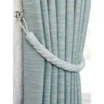 Laura Ashley Felton Rope Tieback duck egg 1